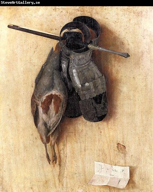 Jacopo de Barbari with Partridge and Iron Gloves